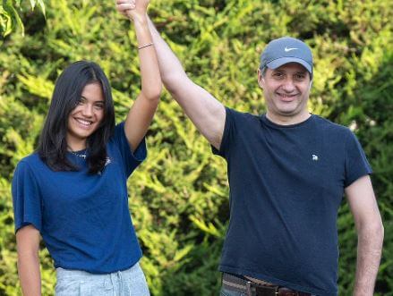 Renee Raducanu husband Ian Roducanu and daughter Emma Raducanu.